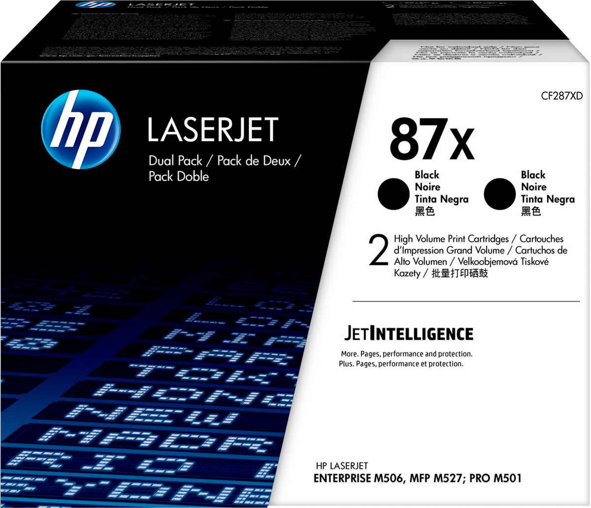 Toner HP 87X / CF287XD / XL / Double Pack – Zezë