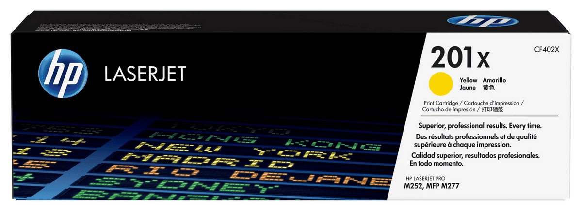 Toner HP 201X / CF402X / XL – Verdhë