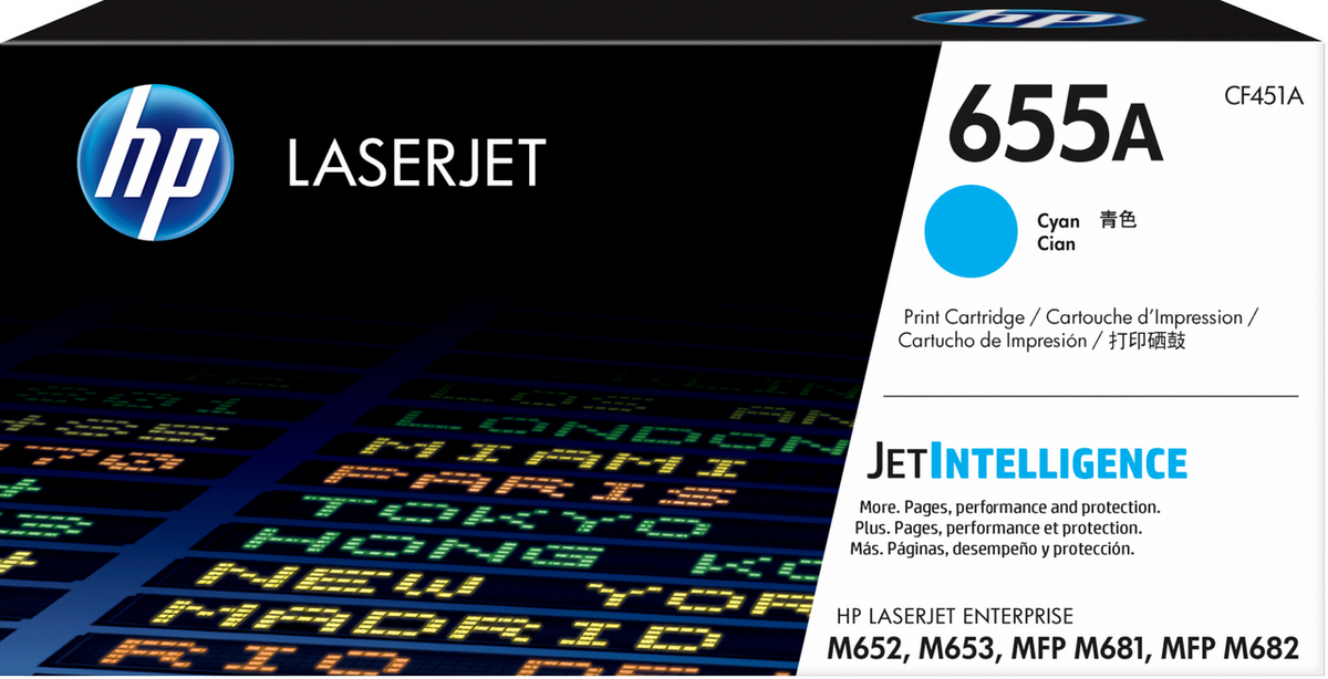 Toner HP 655A – Blu