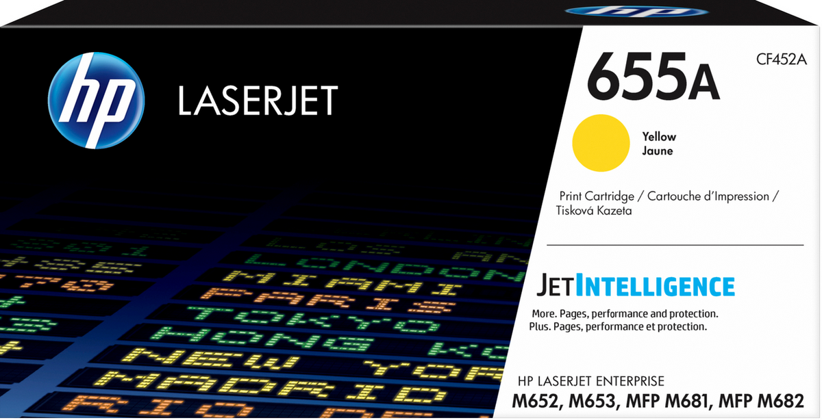 Toner HP 655A / CF452A – Verdhë
