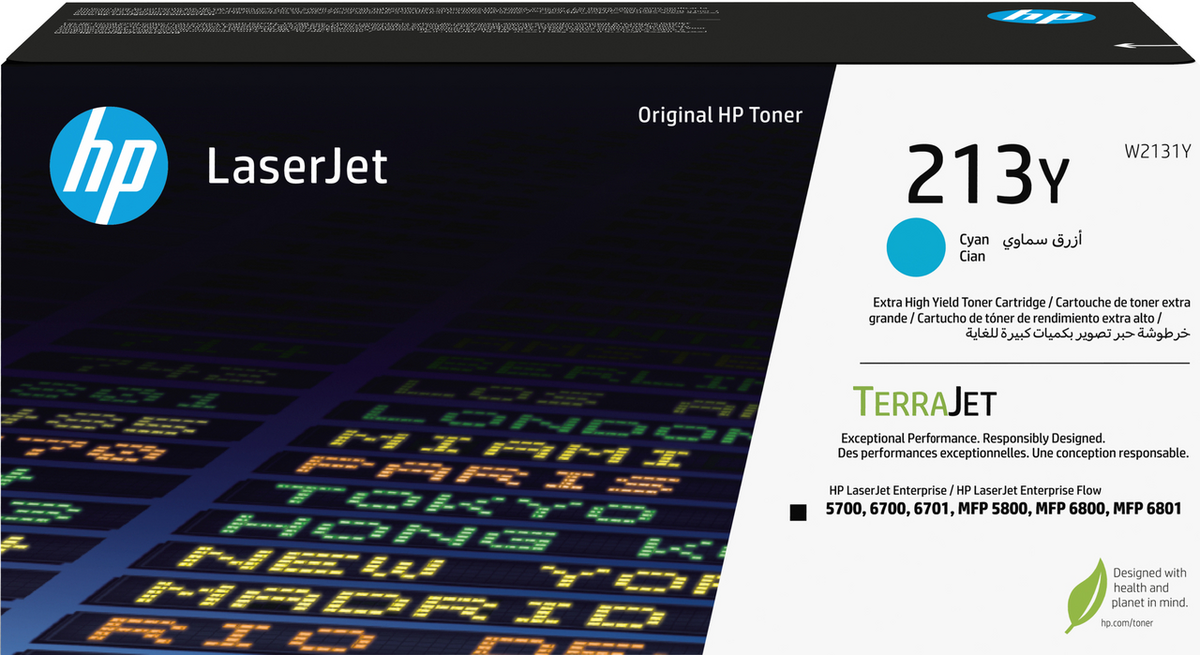 Toner HP 213Y / W2131Y – Blu