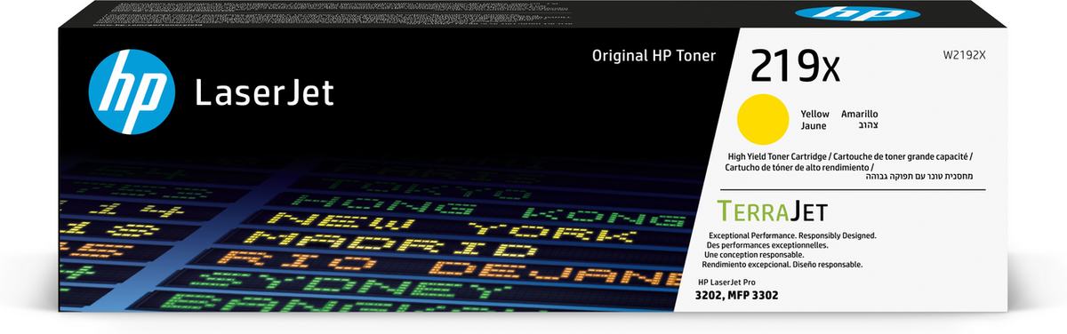 Toner HP 219X / W2192X / XL – Verdhë
