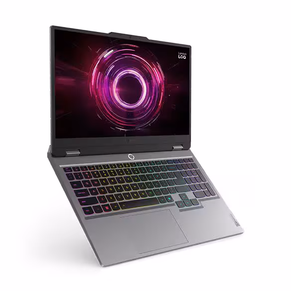 Laptop Gaming Lenovo LOQ 3 / Ryzen 5 220 / 16GB DDR5 / 512GB / 15.6" Full HD IPS LED / RTX 5050 8GB - Gri - Figura 2