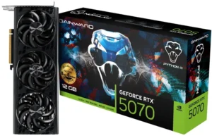 Kartelë Grafike Nvidia Gainward RTX 5070 Python III OC 12GB GDDR7 HDMI 3xDP