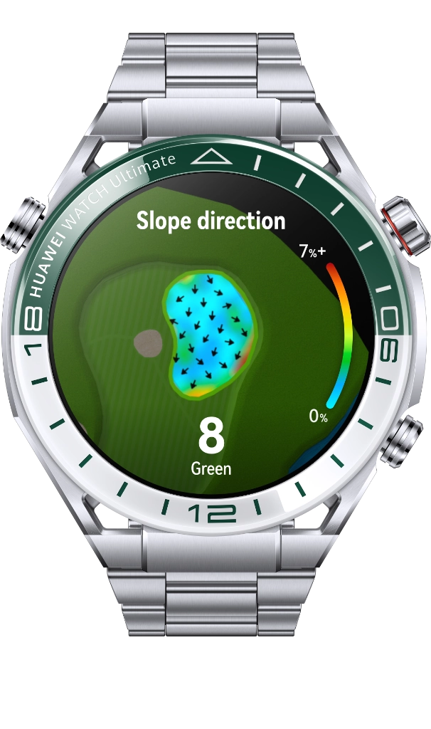 Orë e mençur Huawei Watch Ultimate New (Woods-B19) – Argjend / Gjelbër - Figura 2