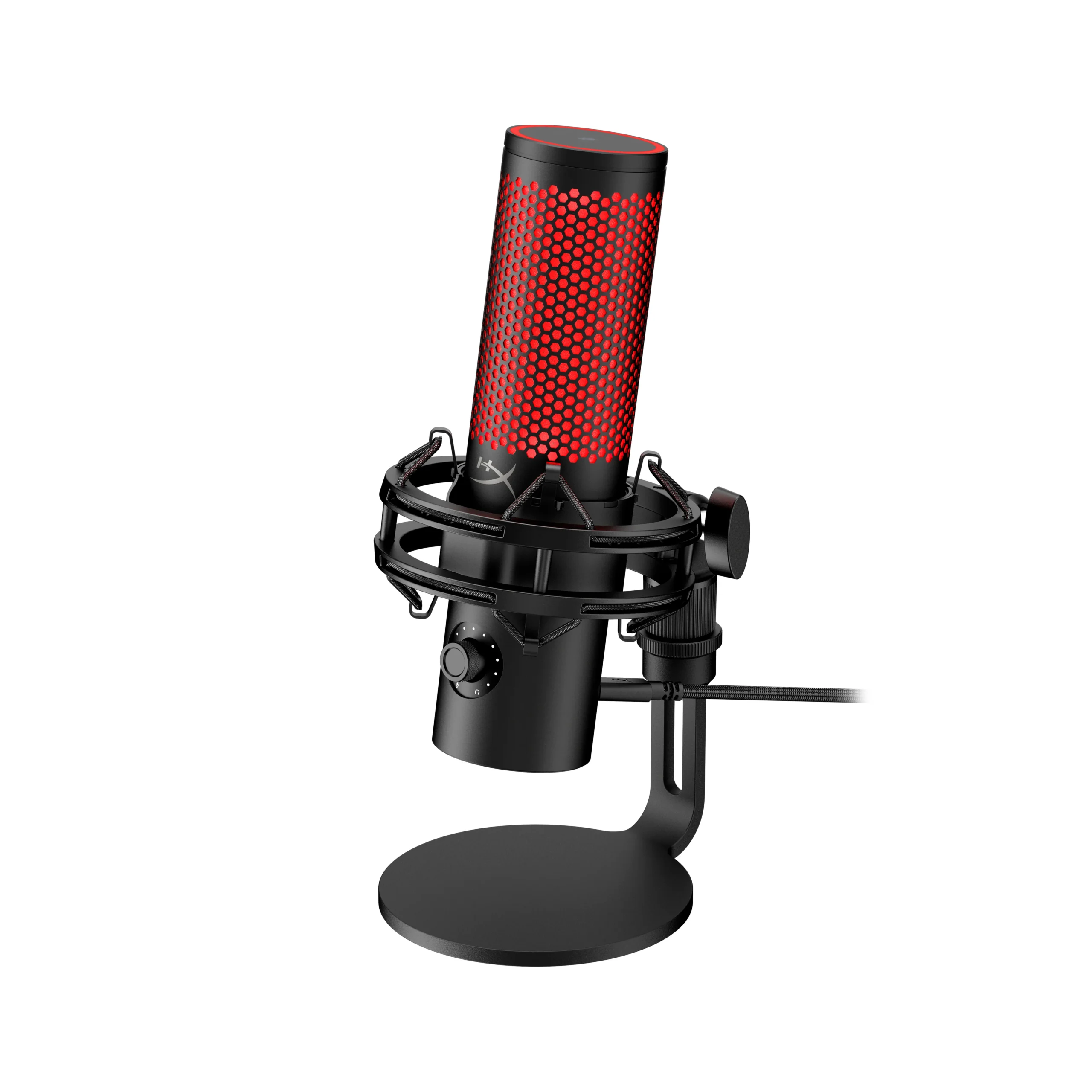 Mikrofon HyperX QuadCast 2 / 20Hz - 20kHz / -7.5dB / USB-C/3.5mm - Zezë / Kuqe - Figura 3