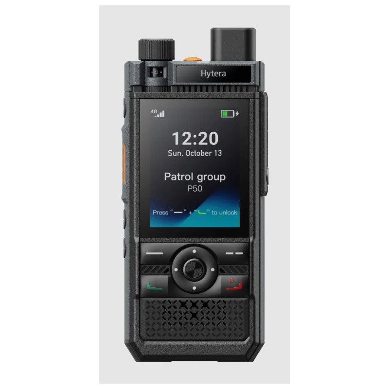 Radio Lidhje Hytera P50 Cellular WiFi / 1GB+8GB / Bluetooth 4G - Zezë