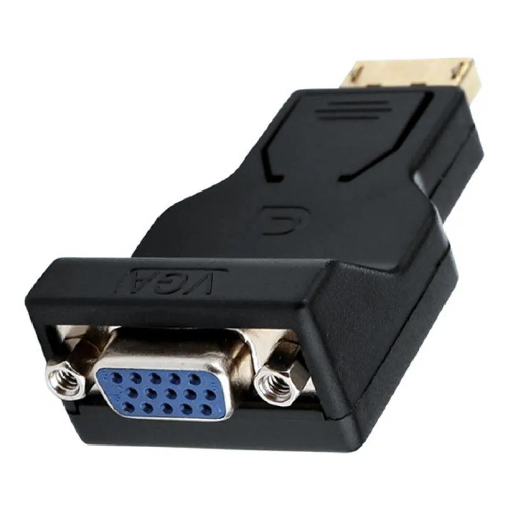Konverter Display Port / Mashkull në VGA Femer / I zi - Figura 4