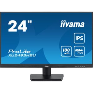 Monitor IIYAMA XU2493HSU-B7 / 23.8″ / 1920×1080 / 100Hz / IPS / I zi
