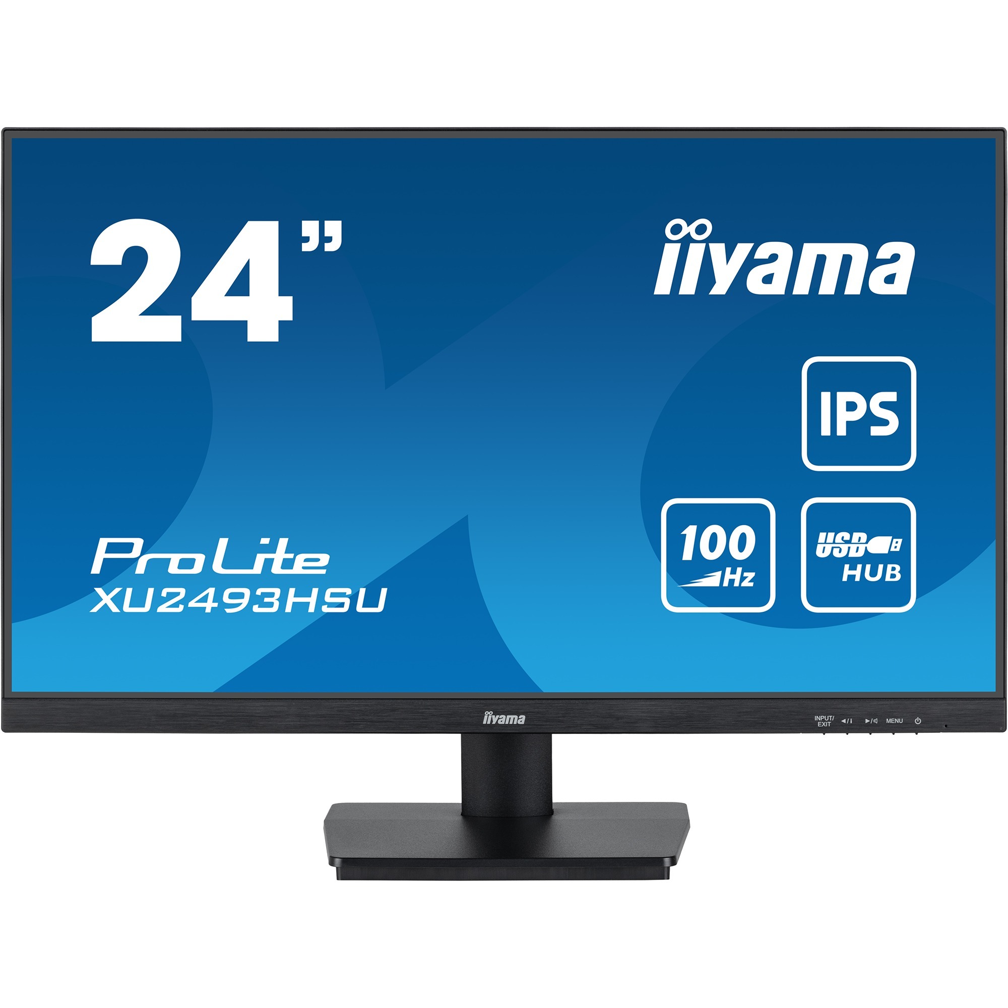 Monitor IIYAMA XU2493HSU-B7 / 23.8″ / 1920×1080 / 100Hz / IPS / I zi