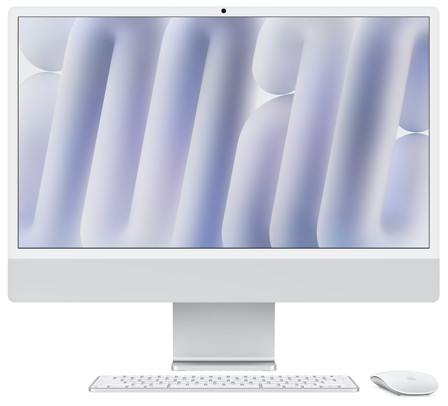 Apple iMac 24" M4 / 4.5K / 8 CPU / 8 GPU / 16GB / 256GB – Silver