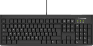 Tastierë me kabllo KeySonic KSK‑8008U‑IP / IPX7 / QWERTZ / German Language - Zezë