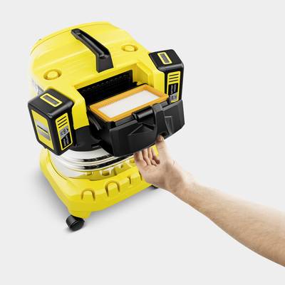 Fshesë me vakum Karcher WD 4-18 S Dual Battery Set V-20/22 Wireless (Wet & Dry) – 20L - Figura 3