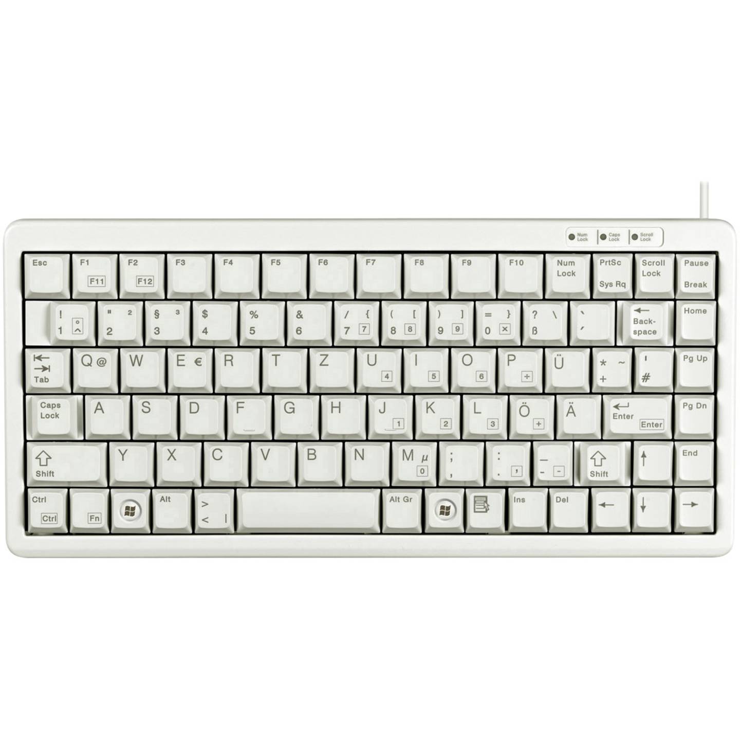 Tastierë Cherry G84-4100LCMDE-0