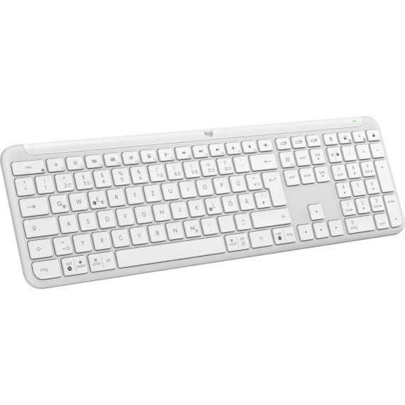 Tastierë pa kabllo Logitech K950 Signature Slim 920-012452 / German Layout – Bardhë - Figura 3