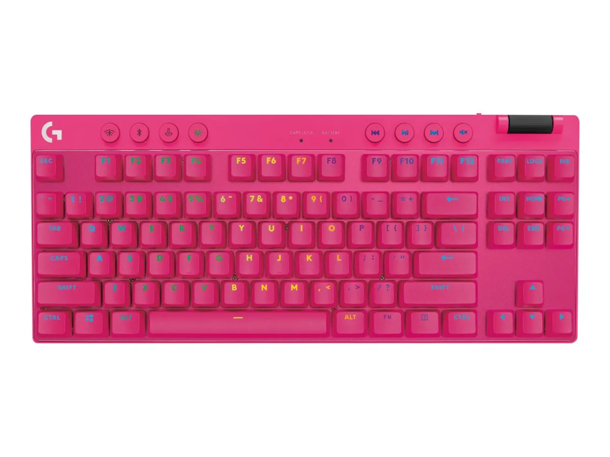 Tastierë Gaming Logitech G Pro X TKL Lightspeed Wireless / QWERTY – Rozë