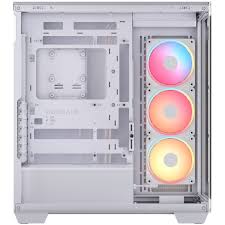 Kasë Midi CORSAIR 3500X LXR LINK (Tempered Glass) – Bardhë - Figura 2