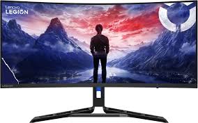 Monitor Gaming Lenovo Legion R34w-30 / 34" / Wide QHD VA / 180 Hz / 0.5ms / HDMI+DP / Curved / Zezë - Figura 4