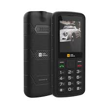 Telefon i thjeshtë AGM Mobile M9F (4G) IP68/IP69 / MIL-STD-810G - Zezë