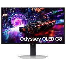 Monitor Gaming Samsung Odyssey OLED G8 S27FG810SU / 27 "/ 4K Ultra HD OLED / 240Hz / 0.03ms / DP 1.4 + HDMI 2.1 + USB-B + USB-A / Gri