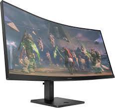 Monitor Gaming HP 780K8E9 / 34 " / Wide Quad HD LED VA / 165 Hz / 1 ms / 2x HDMI + DP + USB-C + 2x USB-A + Audio / Curved / Zezë - Figura 2