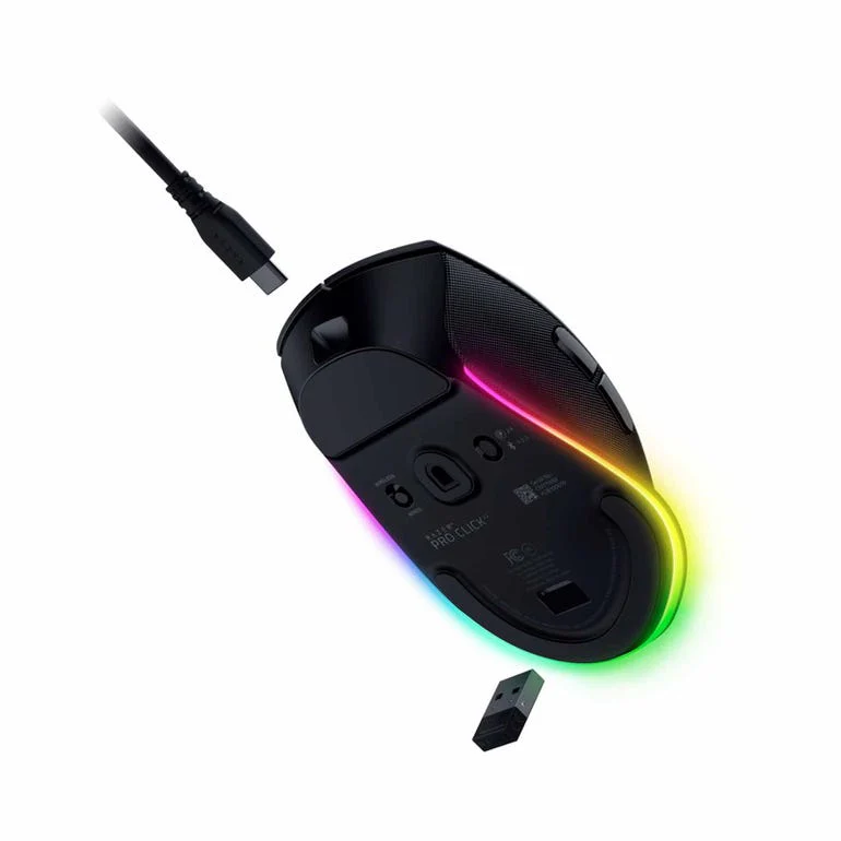 Maus Gaming Razer Pro Click V2 Ergonomic Wireless & Wired - Zezë - Figura 3
