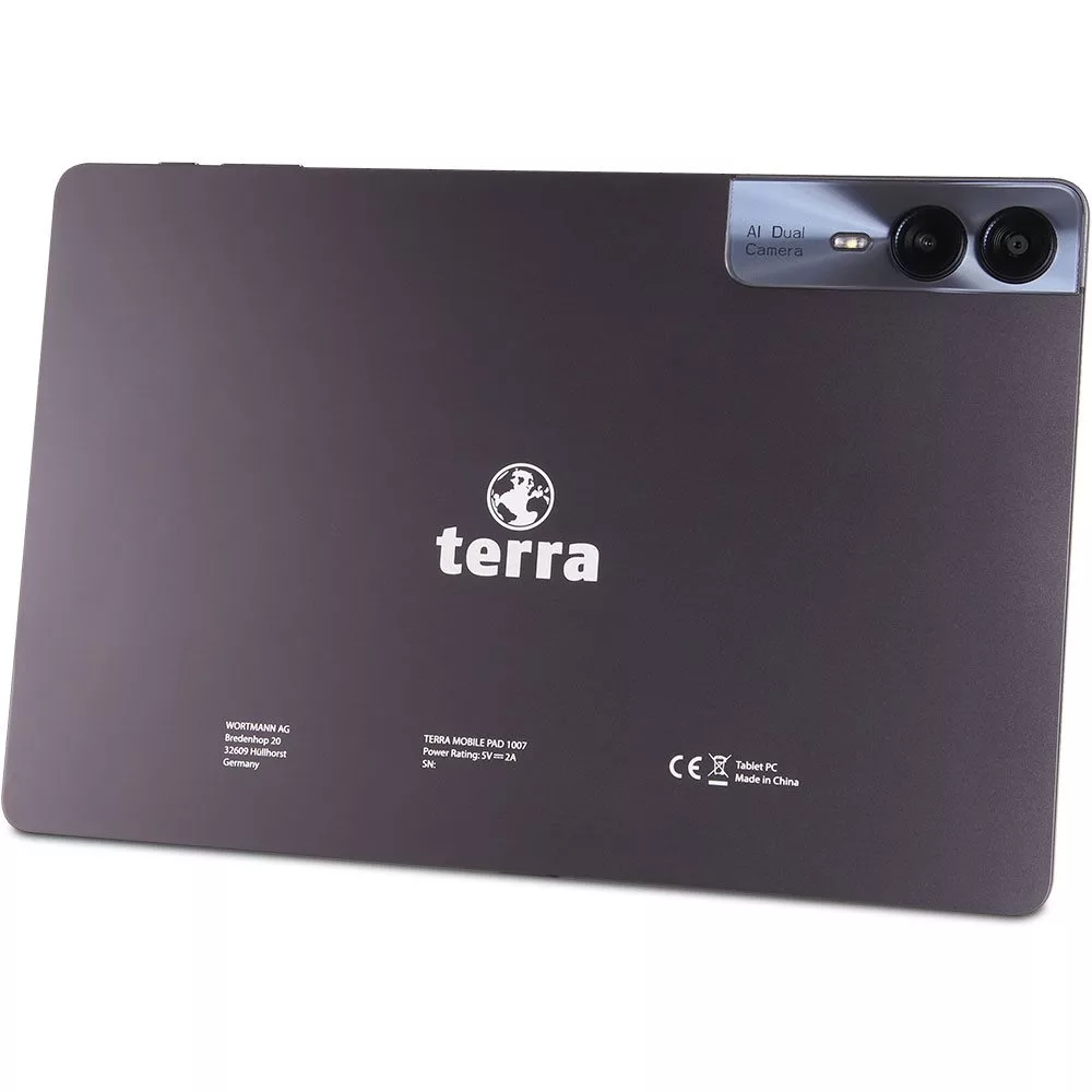 Tablet Android Wortmann TERRA PAD 1007 / 10.95" IPS / 8GB / 256GB / LTE / Android 14 - Gri - Figura 2