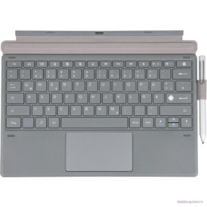 Aksesorë për tablet Wortmann TERRA TYPE COVER PAD 1200 / AZERTY BE Layout / Magnetike / 105 Tasten – Hiri