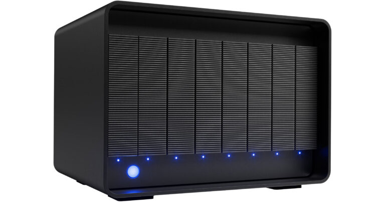 LaCie 8big Pro5 64TB RAID Desktop Storage | 8-Bay Thunderbolt 5 deri 120 Gbit/s