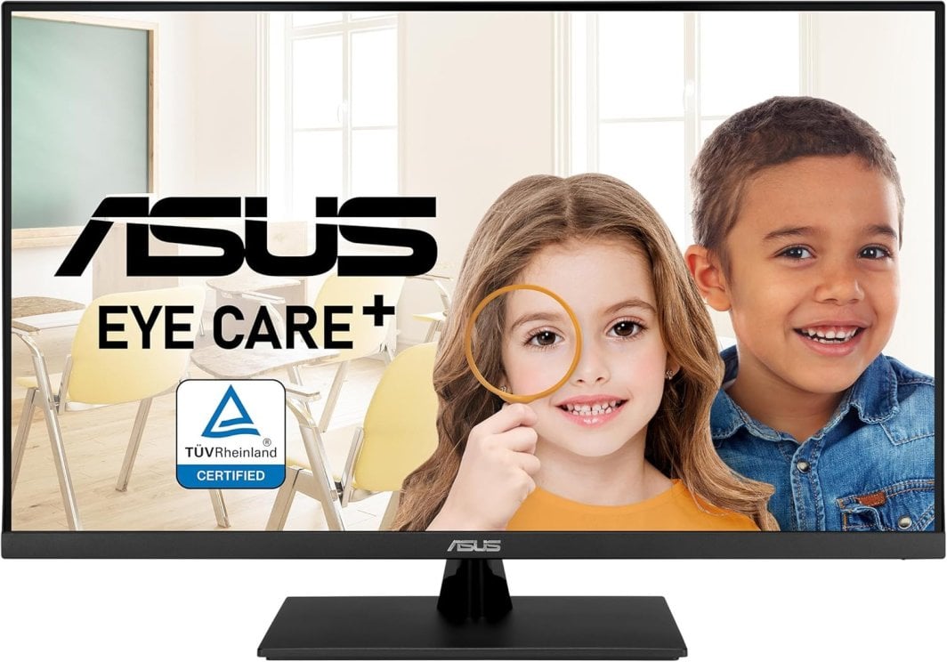 Monitor ASUS Eye Care VP327Q / 31.5"/ 4K Ultra HD VA / LCD / 60 Hz / 4 ms / HDMI+DP+HDCP - Zezë - Figura 2
