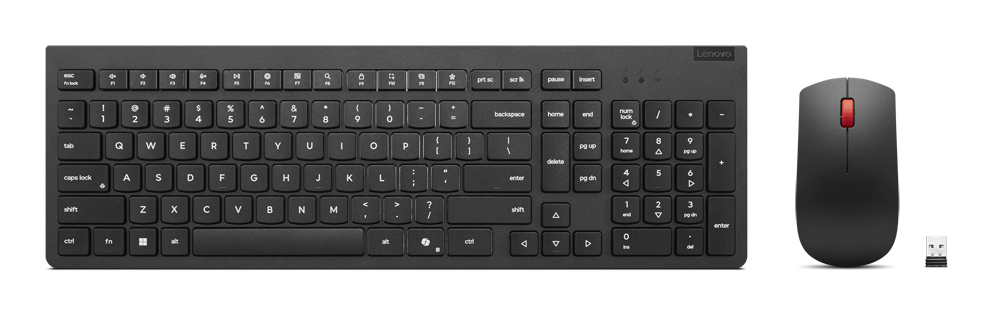 Combo (Tastierë & Maus) Lenovo Essential Combo Gen2 AI – Zezë
