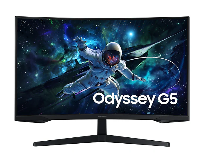 Monitor Gaming Samsung Odyssey G5 S32CG552EU / 32" / Quad HD VA Curved / 165Hz / 1ms / HDMI+DP - Zezë