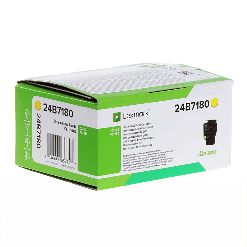 Toner Lexmark 24B7180 – Verdhë