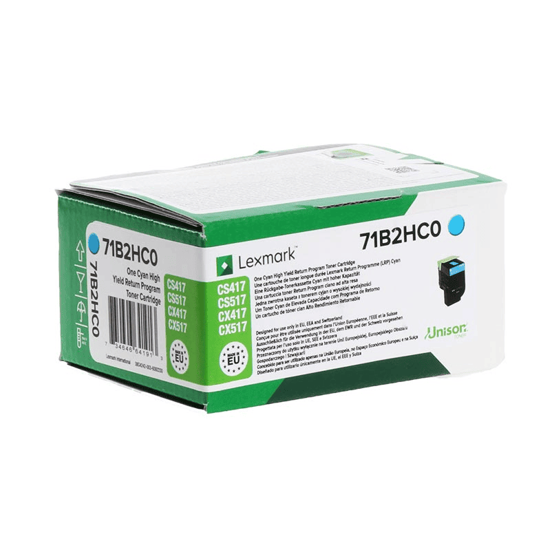 Toner Lexmark 71B2HC0 – Blu