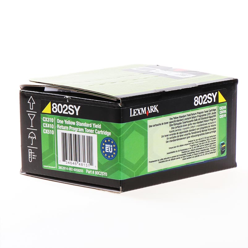 Toner Lexmark 802SY / XL – Verdhë