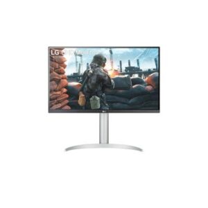 Monitor për punë LG 27UP650K-W / 27″ / 4K Ultra HD IPS LED / 60Hz / 5ms / HDMI + DP / Argjendi dhe Zezë