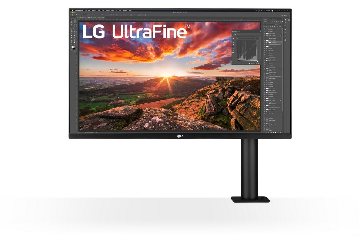 Monitor për punë LG Monitor 32UN880K-B / 32" / 4K UHD IPS / 60 Hz / 5 ms / HDMI + USB + DisplayPort - Zezë