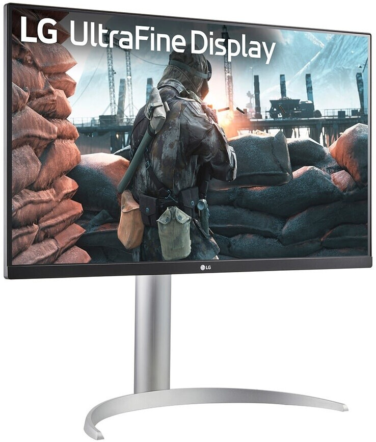 Monitor LG 27UP650K-W / 27″ / 4K Ultra HD IPS LED / 60Hz / 5ms / HDMI + DP - Argjendi / Zezë - Figura 2