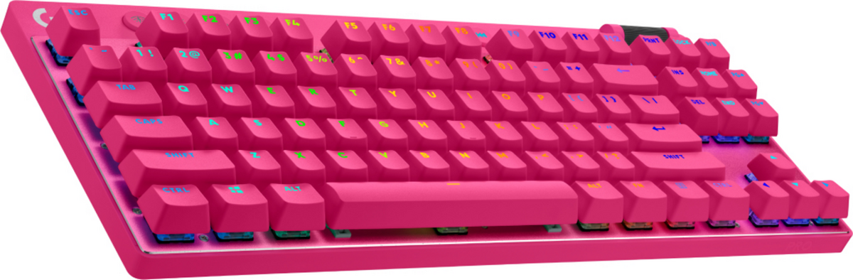 Tastierë Gaming Logitech G Pro X TKL Lightspeed Wireless / QWERTY – Rozë - Figura 4
