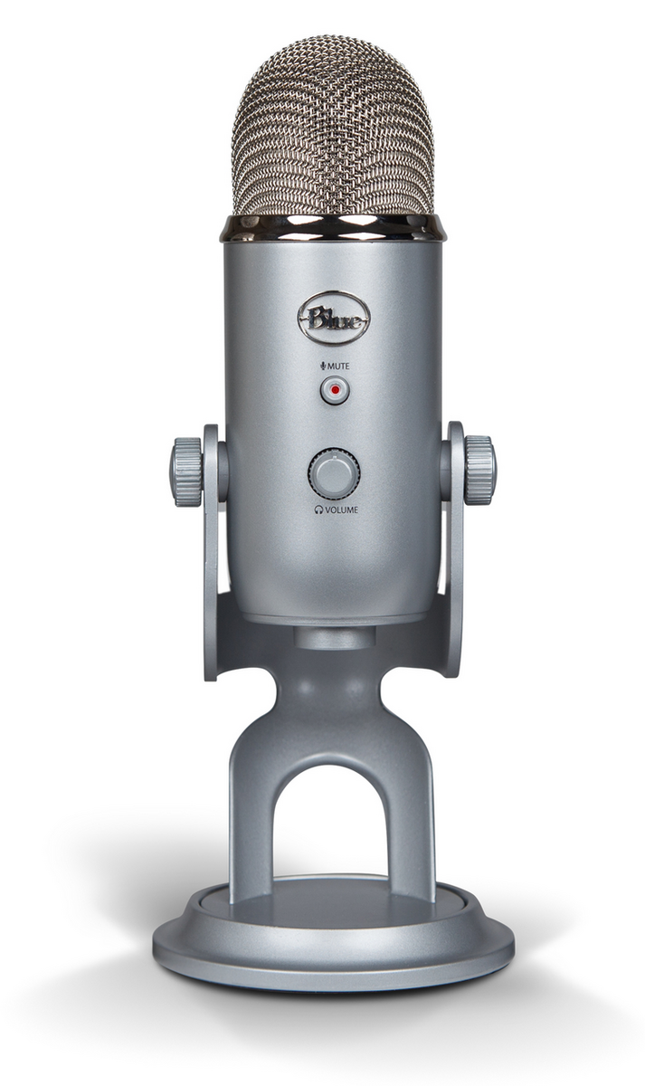 Mikrofon Logitech Yeti Professional USB – Argjendi