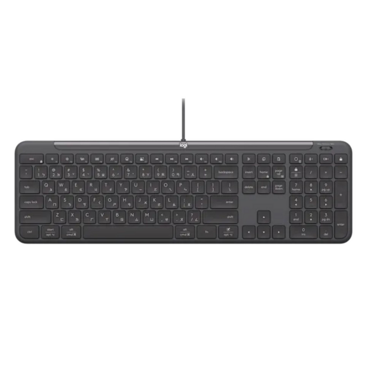 Tastierë me kabllo Logitech Signature Slim K620 / 920-013327 / German Layout– Grafit