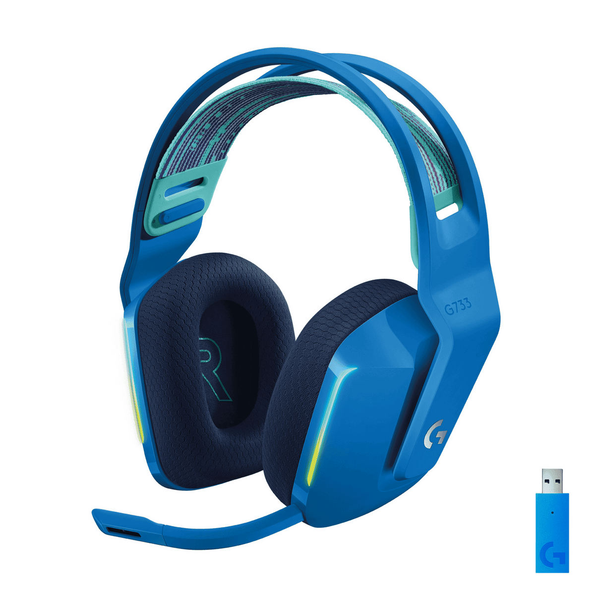 Kufje Gaming Logitech G733 Lightspeed Headset – Blu