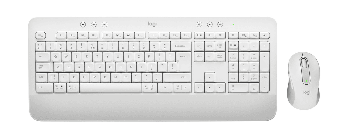 Combo (Tastierë & Maus) Wireless Logitech MK650 Signature Business / 920‑011022 – Bardhë