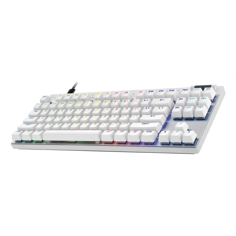 Tastierë Gaming Logitech G Pro X TKL Rapid Wired / QWERTY – Bardhë - Figura 2