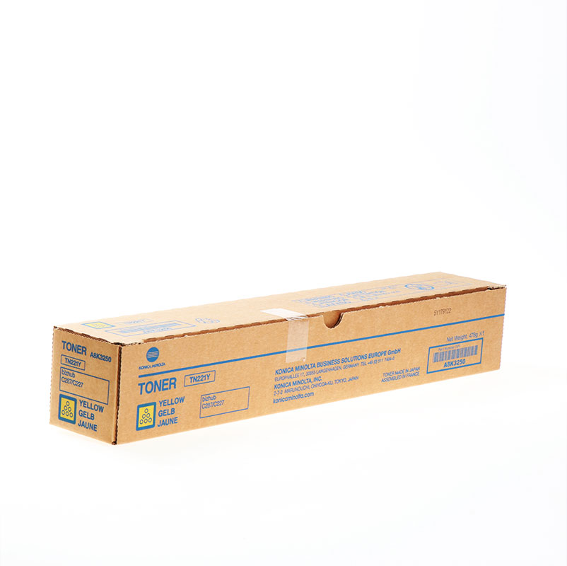 Toner Konica Minolta TN227Y / ACVH250 – Verdhë