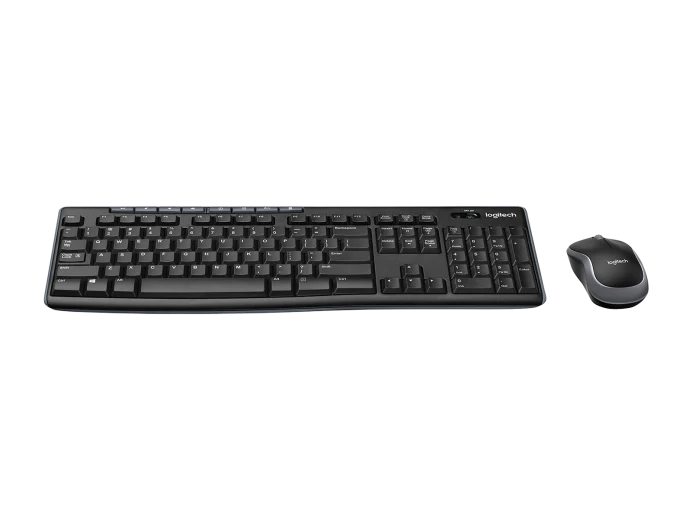 Set Logitech MK270 / Tastierë dhe Maus / 8 Multimedia Keys / 10-Key Number pad / Optical Sensor / 3 buttons / Wireless / German / I zi - Figura 4