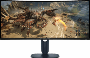 Monitor Gaming DELL Alienware AW3425DWM / 34 Inch / WQHD / 180 Hz VA / 1ms / I zi