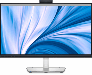 Monitor Dell C2423H / 23.8" Full HD 60Hz 5ms TN / HDMI, DP / Video Conferencing / Microphone/camera - e zezë / Hiri