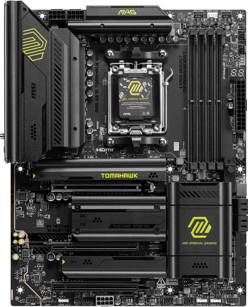 Pllakë Amë MB AMD MSI MAG X870 TOMAHAWK WIFI – Zezë
