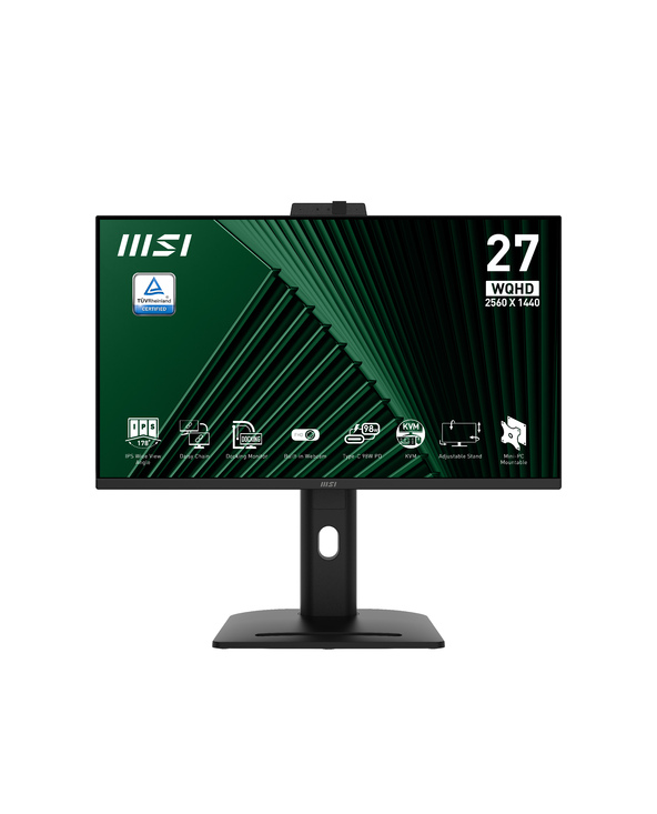 Monitor MSI PRO MP275QPDGDE / 27" / 2560x1440 / 100Hz / 4ms / IPS / i zi